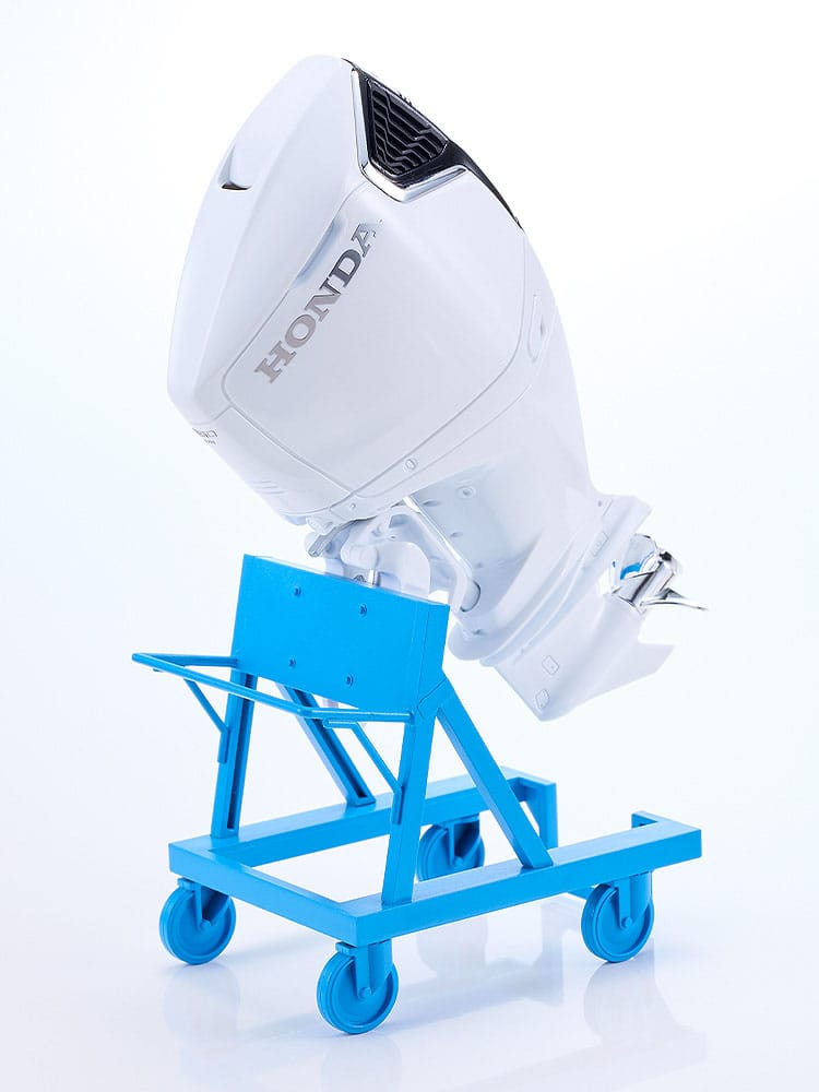 Original Character PLAMAX Plastic Model Kit MF-97 minimum factory Minori with Honda BF350 Grand Prix White 10 cm