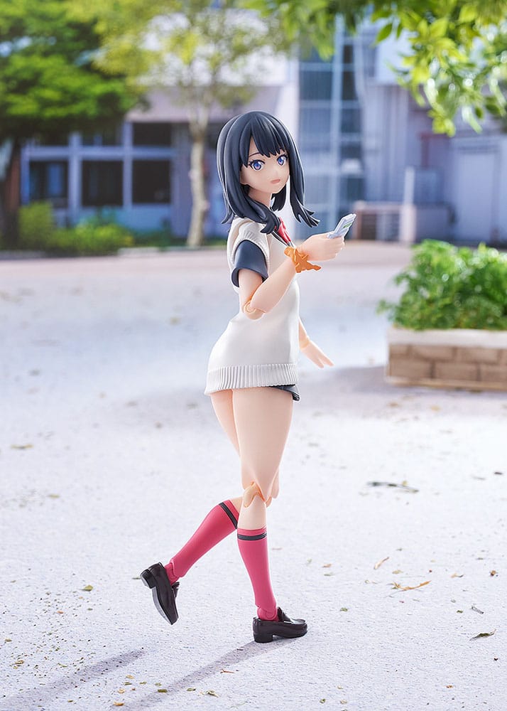 SSSS. Gridman Figma Action Figure Rikka Takarada: Gridman Universe Ver. 14 cm