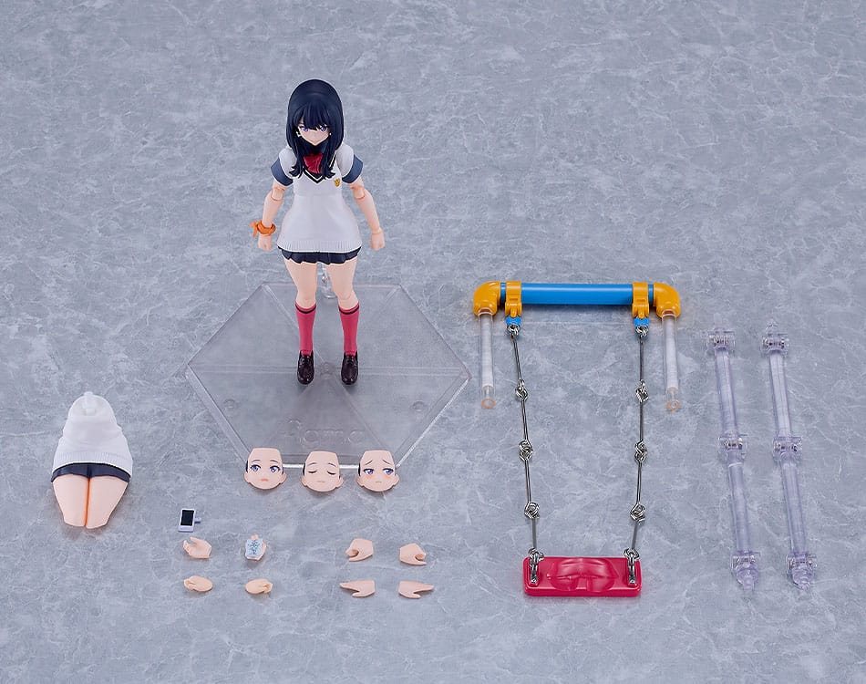 SSSS. Gridman Figma Action Figure Rikka Takarada: Gridman Universe Ver. 14 cm