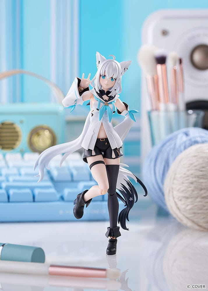 Hololive Production Figma Action Figure Shirakami Fubuki 15 cm
