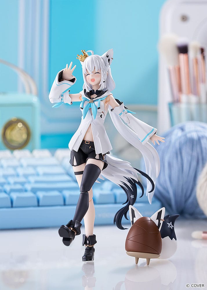 Hololive Production Figma Action Figure Shirakami Fubuki 15 cm
