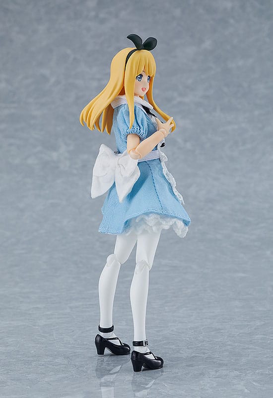 Personaggio originale Figma Action Figure Corpo femminile (Alice) con vestito e grembiule 13 cm