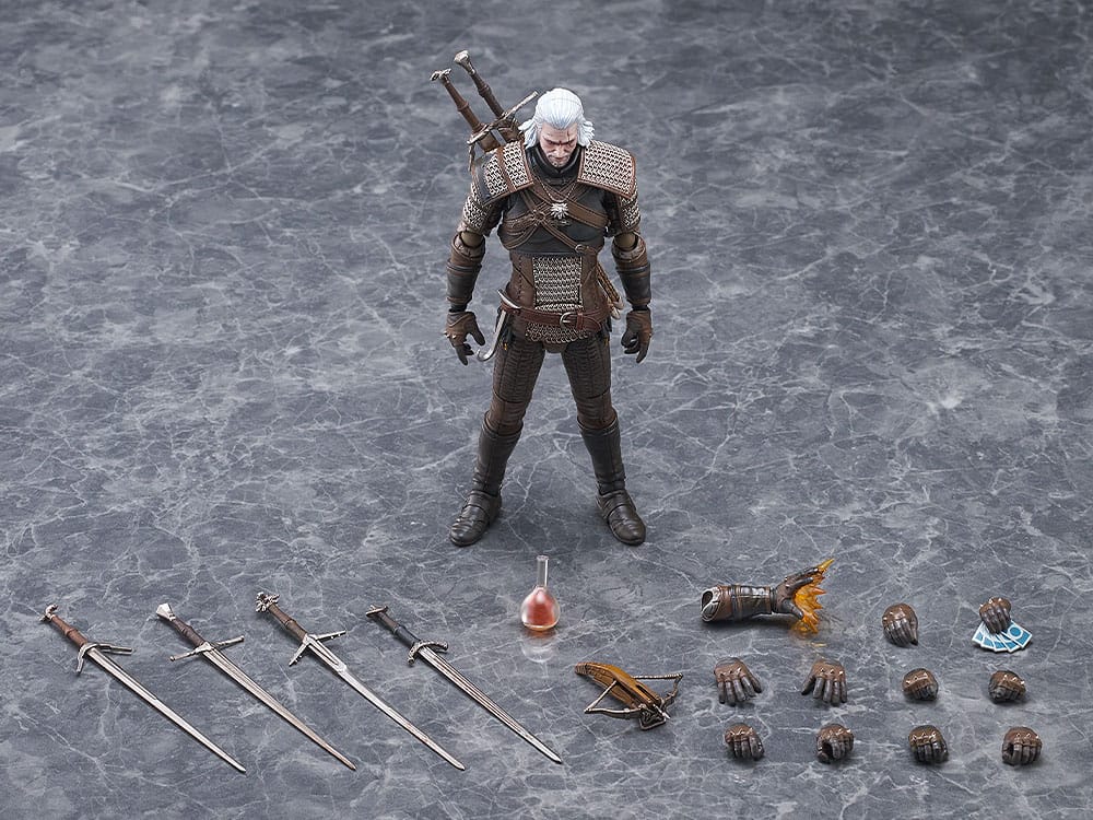 The Witcher 3: Wild Hunt Figma Geralt Action Figure 16cm