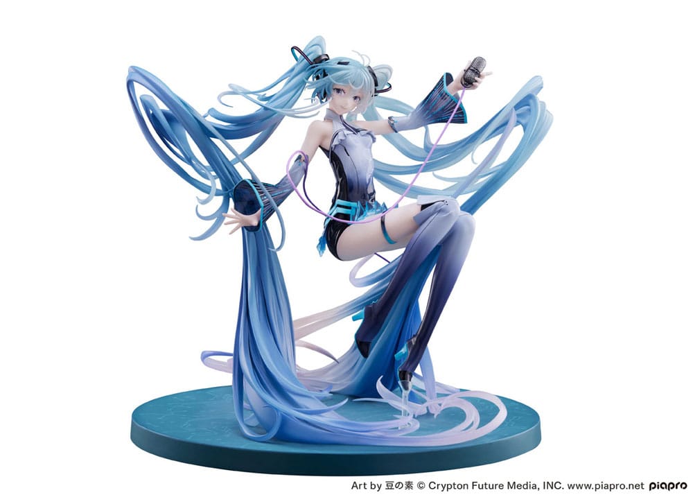 Statua in PVC di Hatsune Miku 1/7 Techno-Magic Ver. 25 centimetri