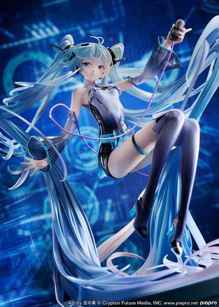 Statua in PVC di Hatsune Miku 1/7 Techno-Magic Ver. 25 centimetri