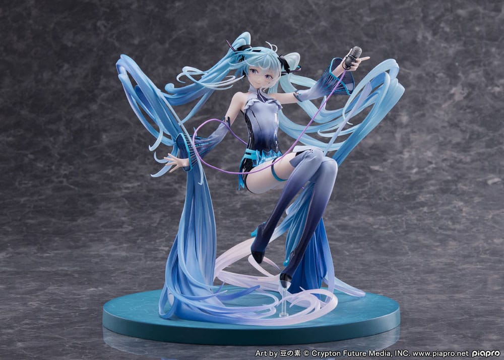 Statua in PVC di Hatsune Miku 1/7 Techno-Magic Ver. 25 centimetri