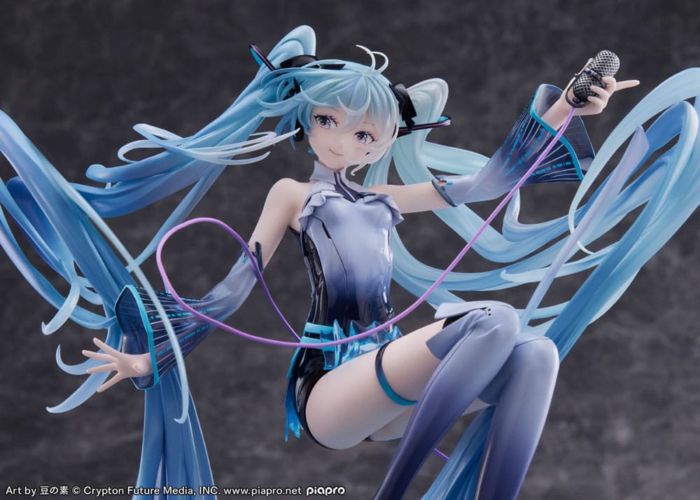 Statua in PVC di Hatsune Miku 1/7 Techno-Magic Ver. 25 centimetri