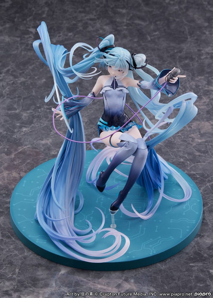 Statua in PVC di Hatsune Miku 1/7 Techno-Magic Ver. 25 centimetri
