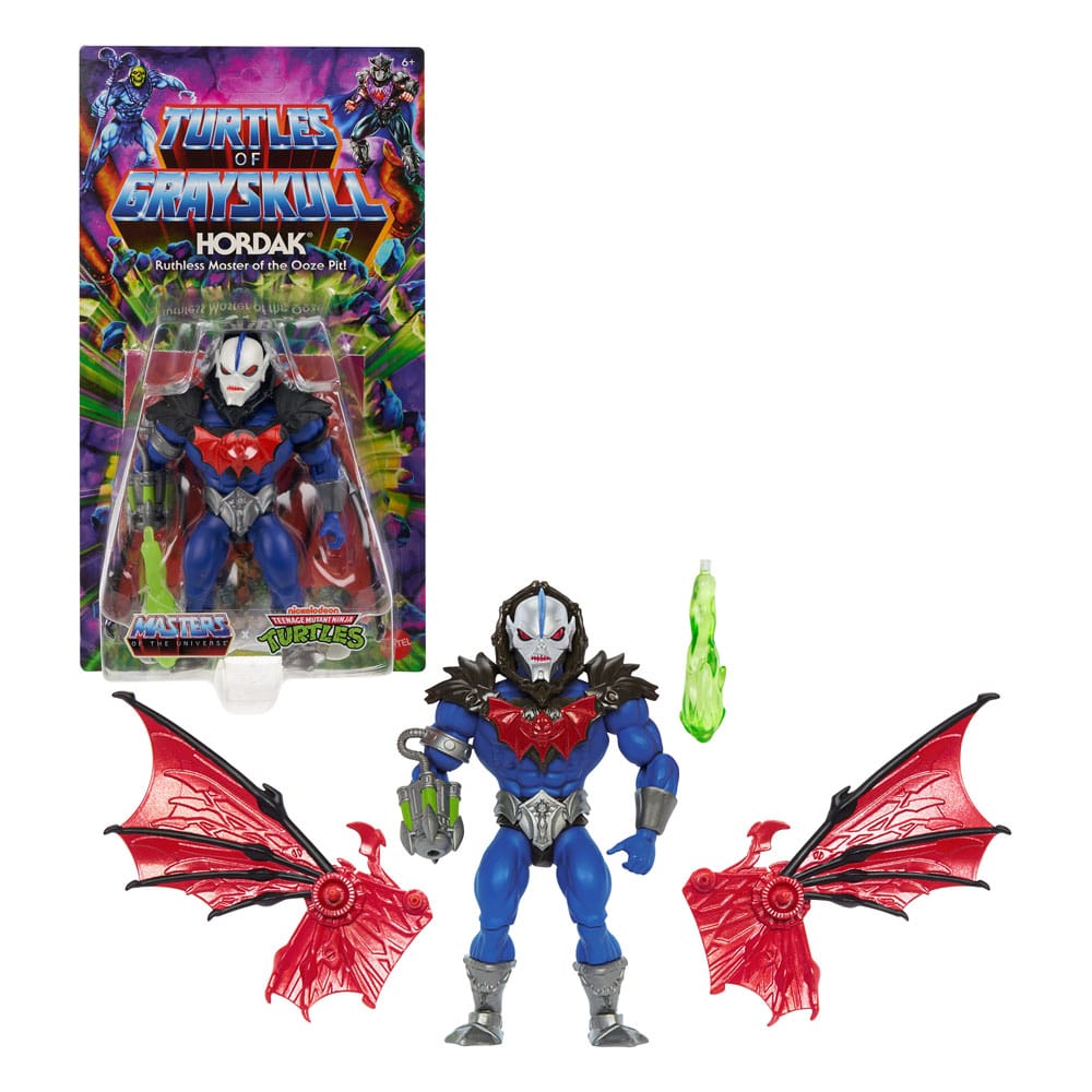 MOTU x TMNT: Action Figure delle Tartarughe di Grayskull Hordak 14 cm