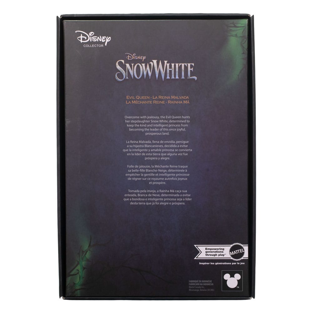 Snow White 2025 Disney Collector Doll Evil Queen