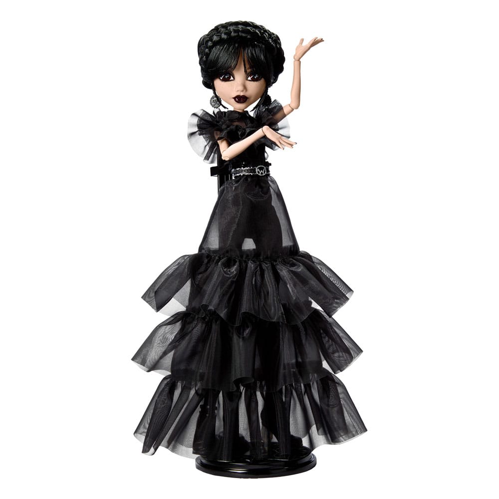 Monster High x Mercoledì Bambola Rave'n Wednesday