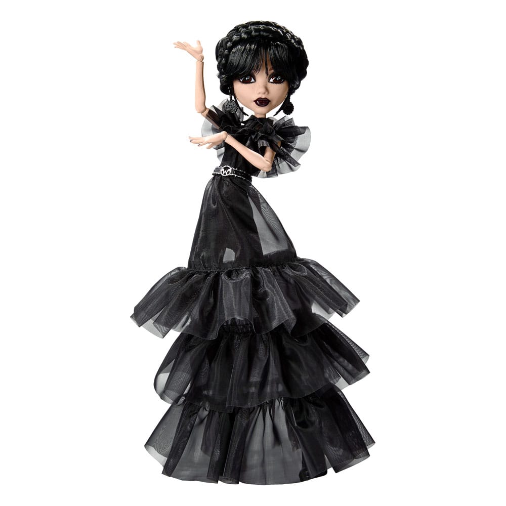 Monster High x Mercoledì Bambola Rave'n Wednesday