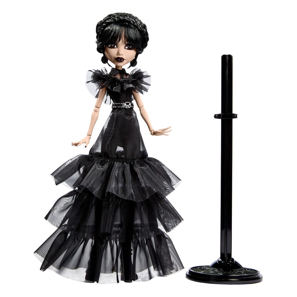 Monster High x Mercoledì Bambola Rave'n Wednesday