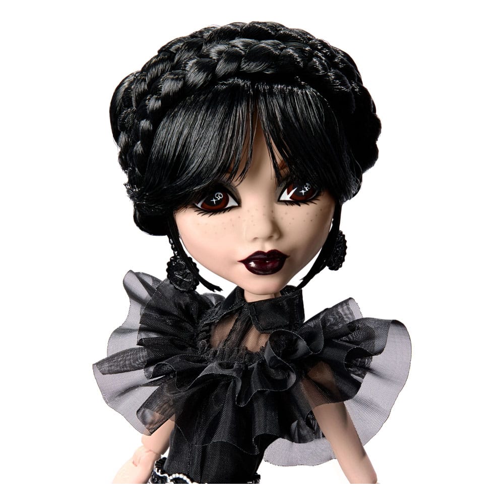 Monster High x Mercoledì Bambola Rave'n Wednesday