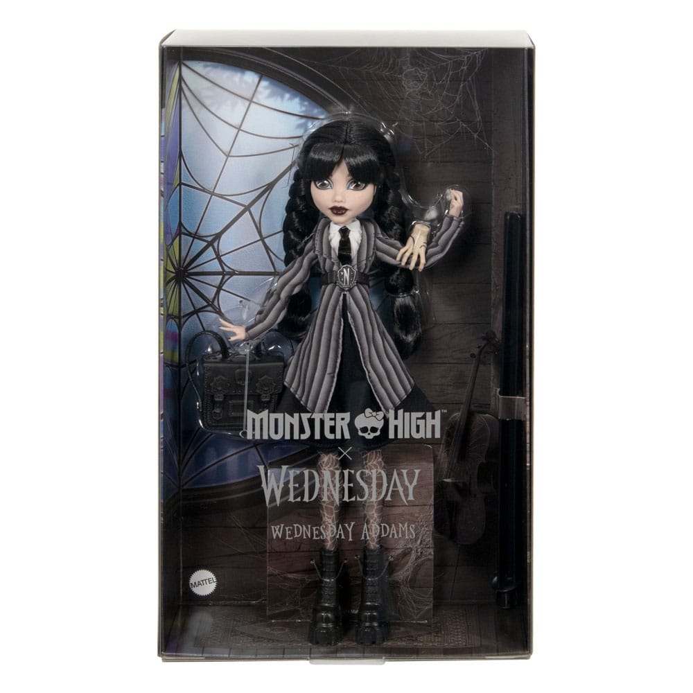Monster High x Mercoledì Bambola Mercoledì Addams