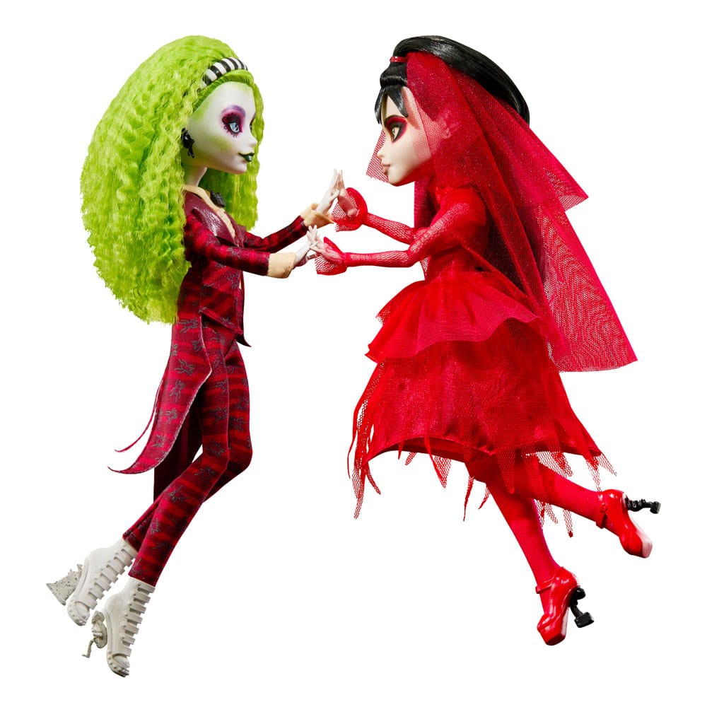 Monster High Skullector, confezione da 2 bambole Betelgeuse e Lydia, 25 cm