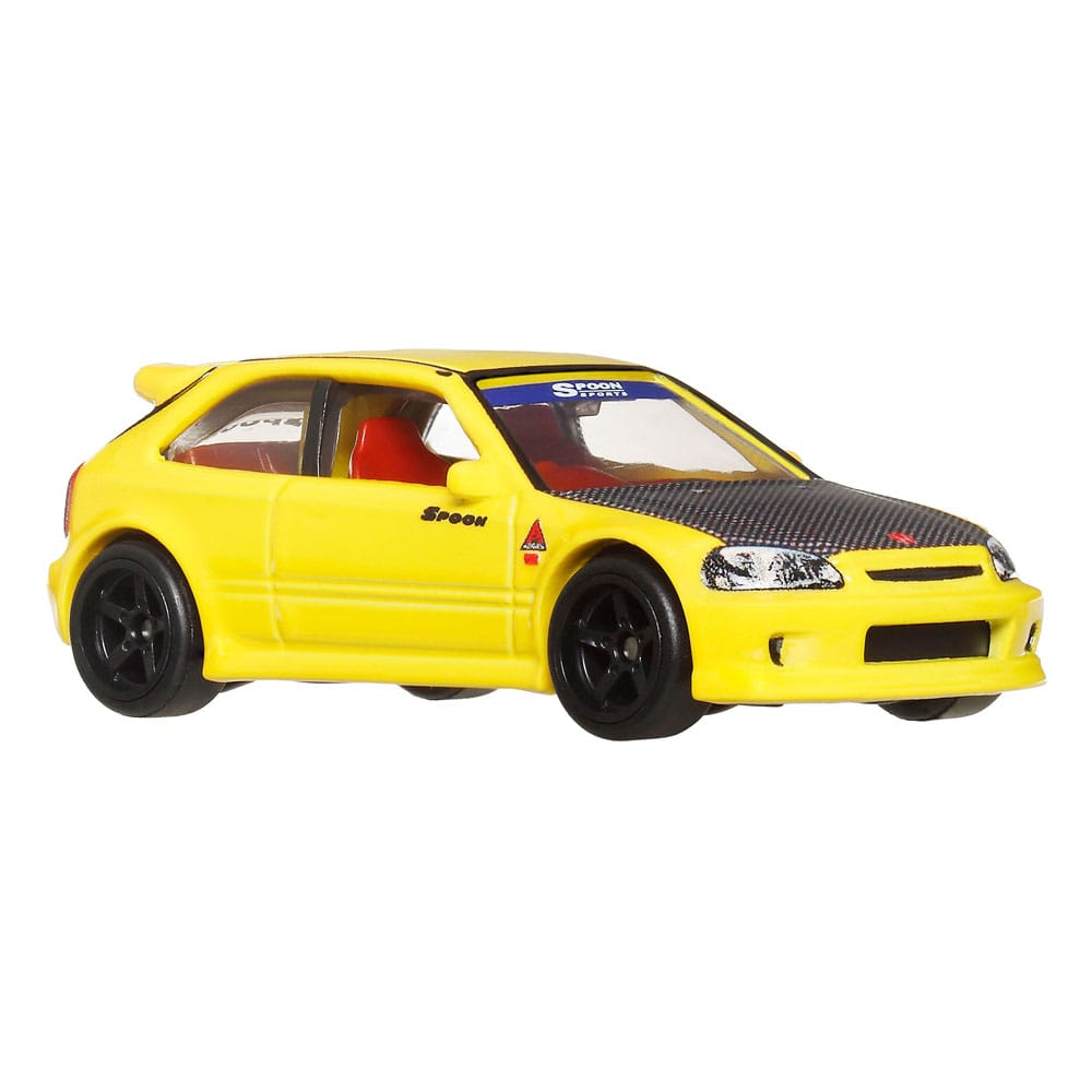 Hot Wheels Premium Car Culture Diecast Vehicle 2-Pack 1/64 '99 Honda Civic Type R (EK9) & Honda Civic Type R