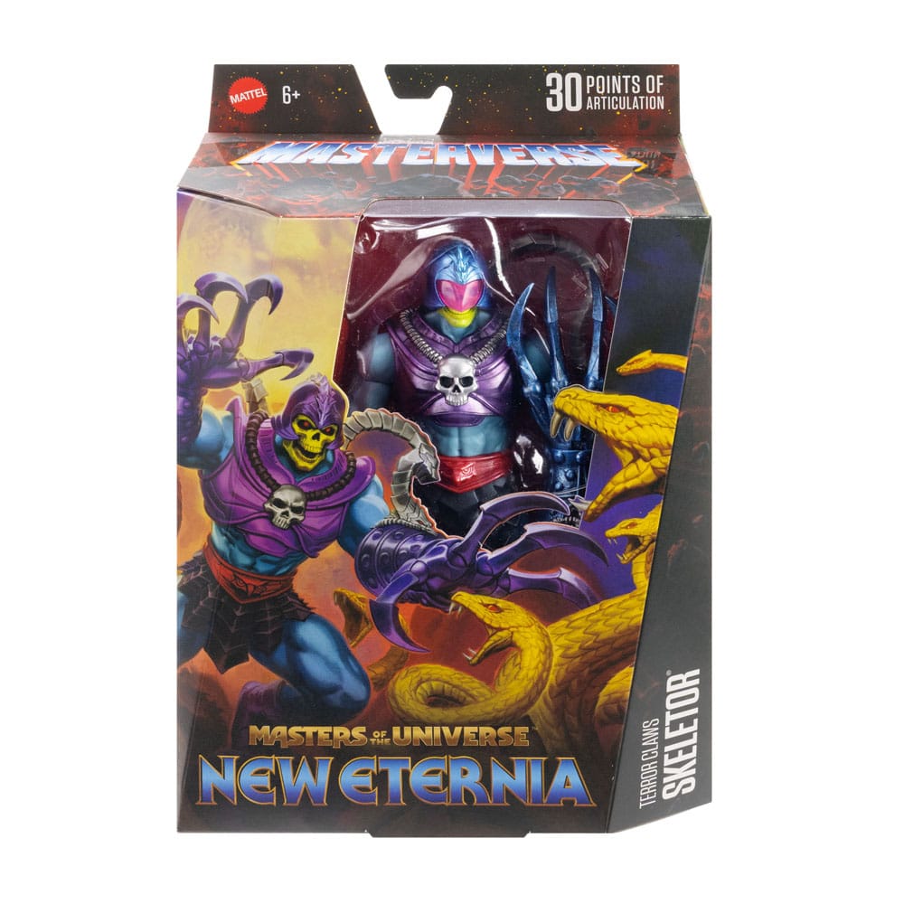Masters of the Universe New Eternia Action Figure Terror Claws Skeletor 18 cm