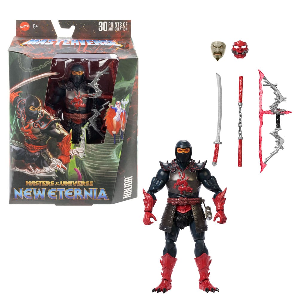 Masters of the Universe Core New Etheria Action Figure Ninjor 18 cm