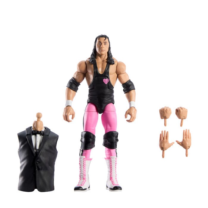 Action figure WWE WrestleMania Elite Collection Bret "Hit Man" Hart 15 cm