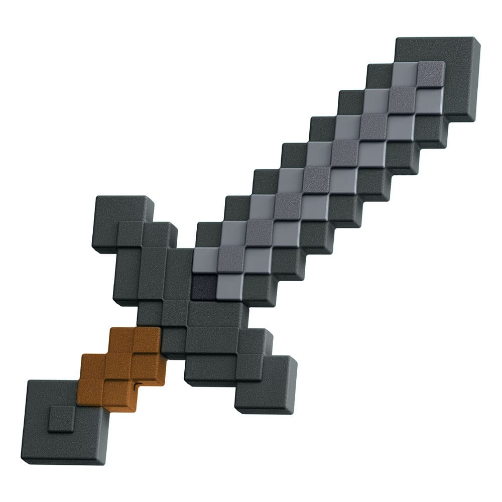 Replica della spada di pietra Minecraft Roleplay da 43 cm