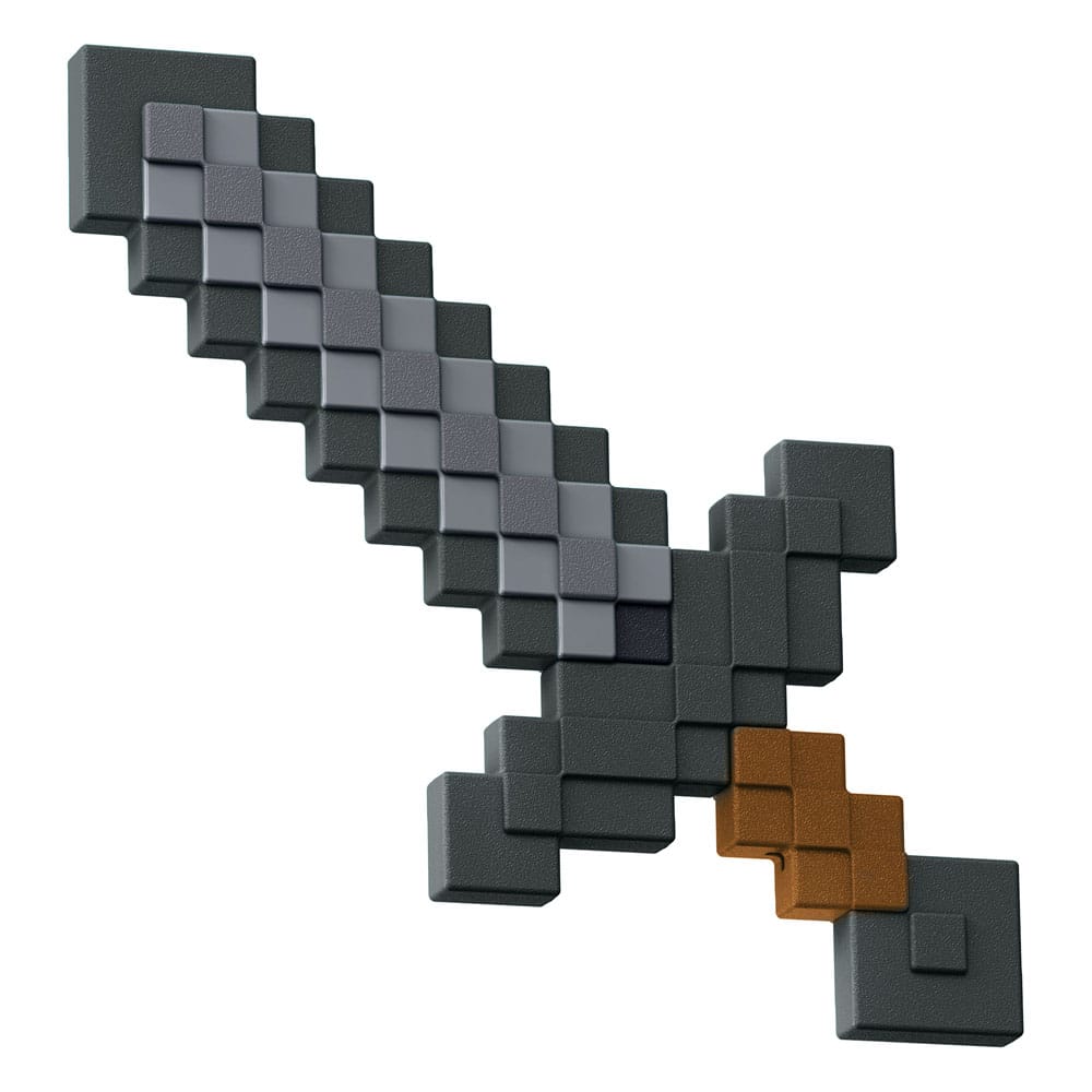 Replica della spada di pietra Minecraft Roleplay da 43 cm
