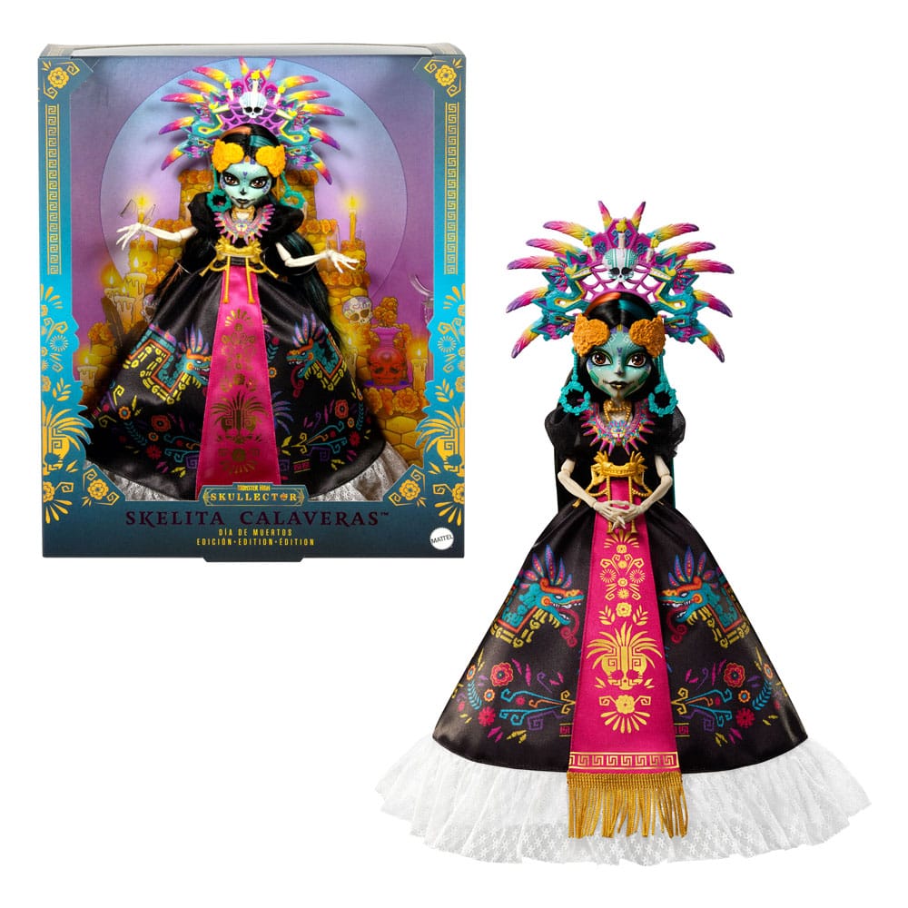 Monster High Skullector Doll Skelita Calaveras Día de Muertos Edition 32 cm