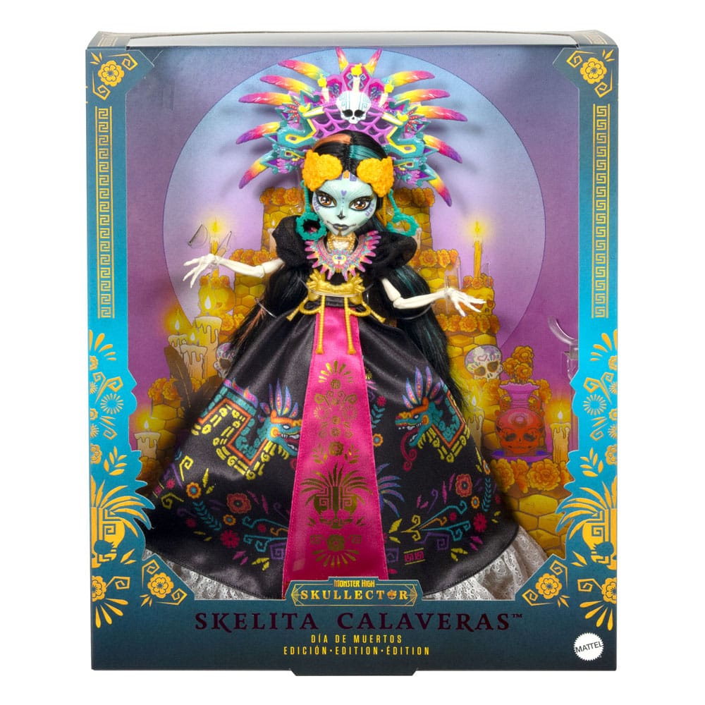 Monster High Skullector Doll Skelita Calaveras Día de Muertos Edition 32 cm