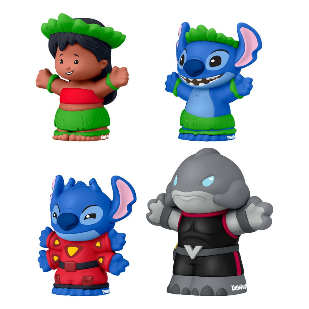 Lilo & Stich Fisher-Price Little People Collector Mini Figures 4-Pack 7 cm