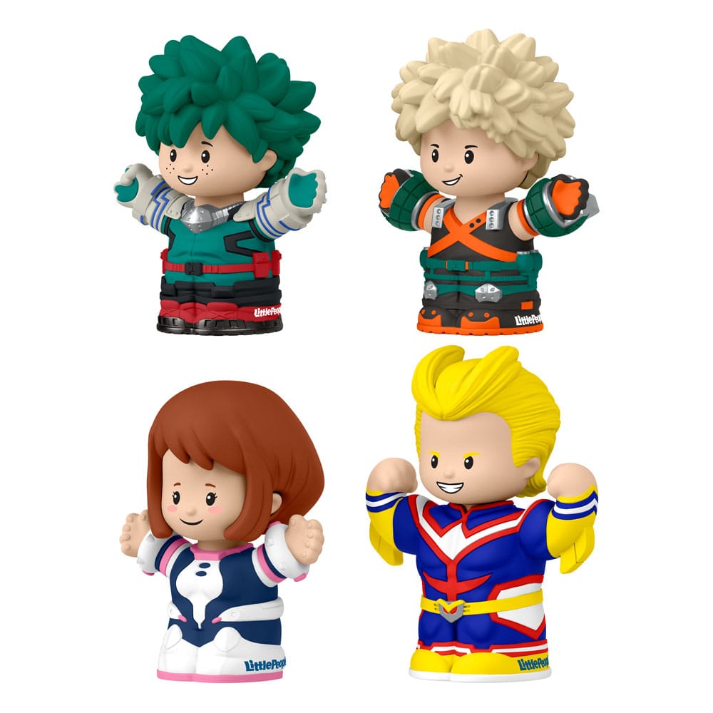 My Hero Academia Fisher-Price Little People Collector Mini Figures 4-Pack 7 cm