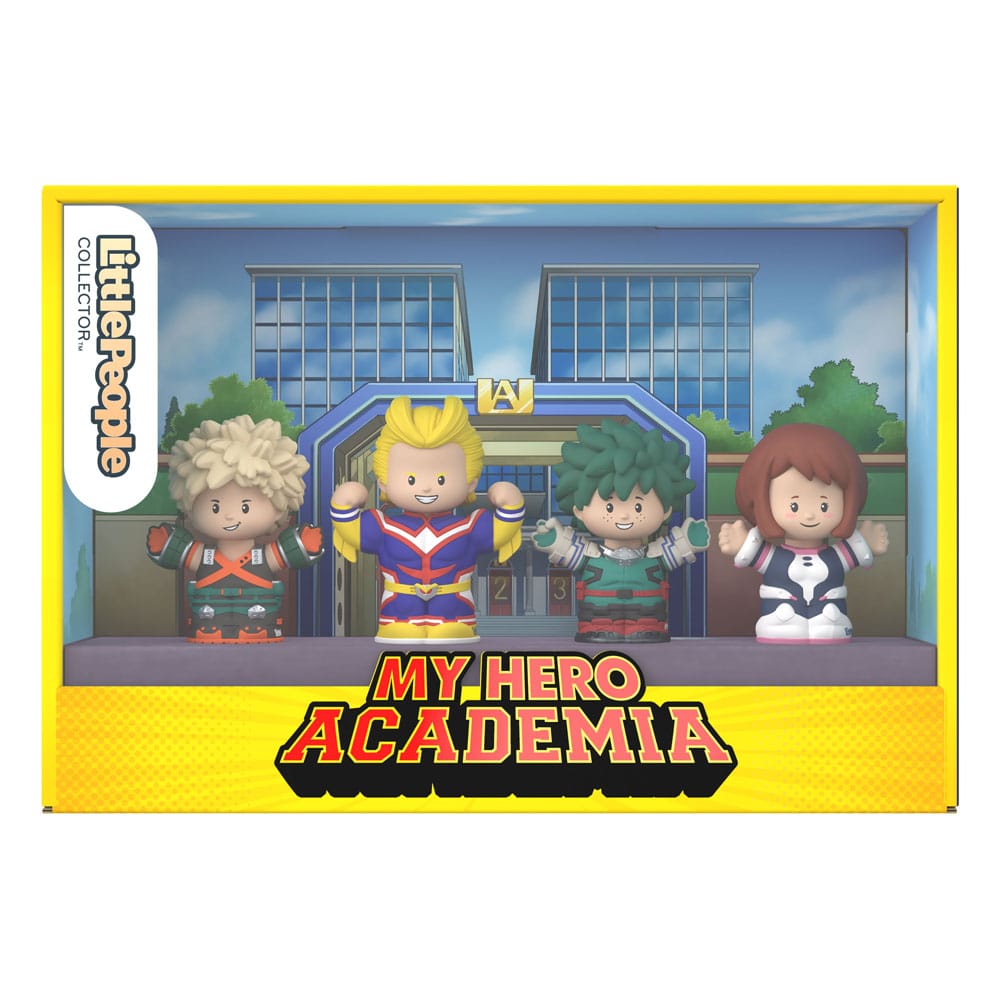 My Hero Academia Fisher-Price Little People Collector Mini Figures 4-Pack 7 cm