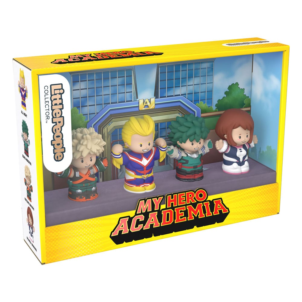 My Hero Academia Fisher-Price Little People Collector Mini Figures 4-Pack 7 cm