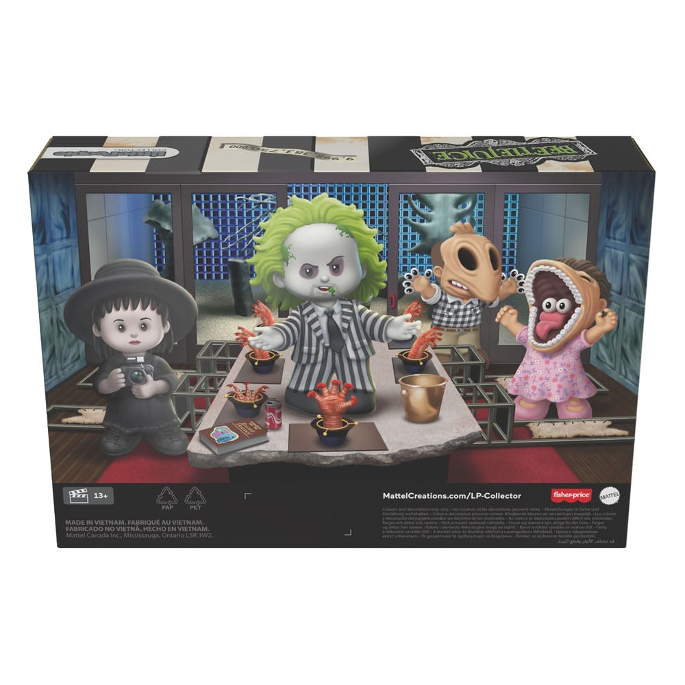 Beetlejuice Fisher-Price Little People Collector Mini Figures 4-Pack 7 cm