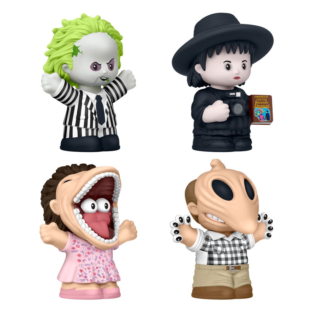 Beetlejuice Fisher-Price Little People Collector Mini Figures 4-Pack 7 cm
