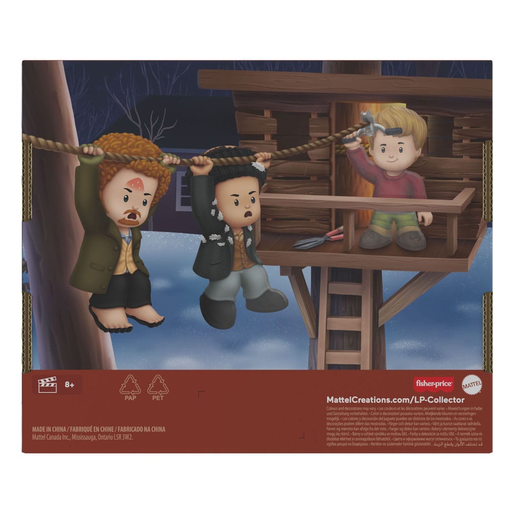 Home Alone Fisher-Price Little People Collector Mini Figures 3-Pack 7 cm