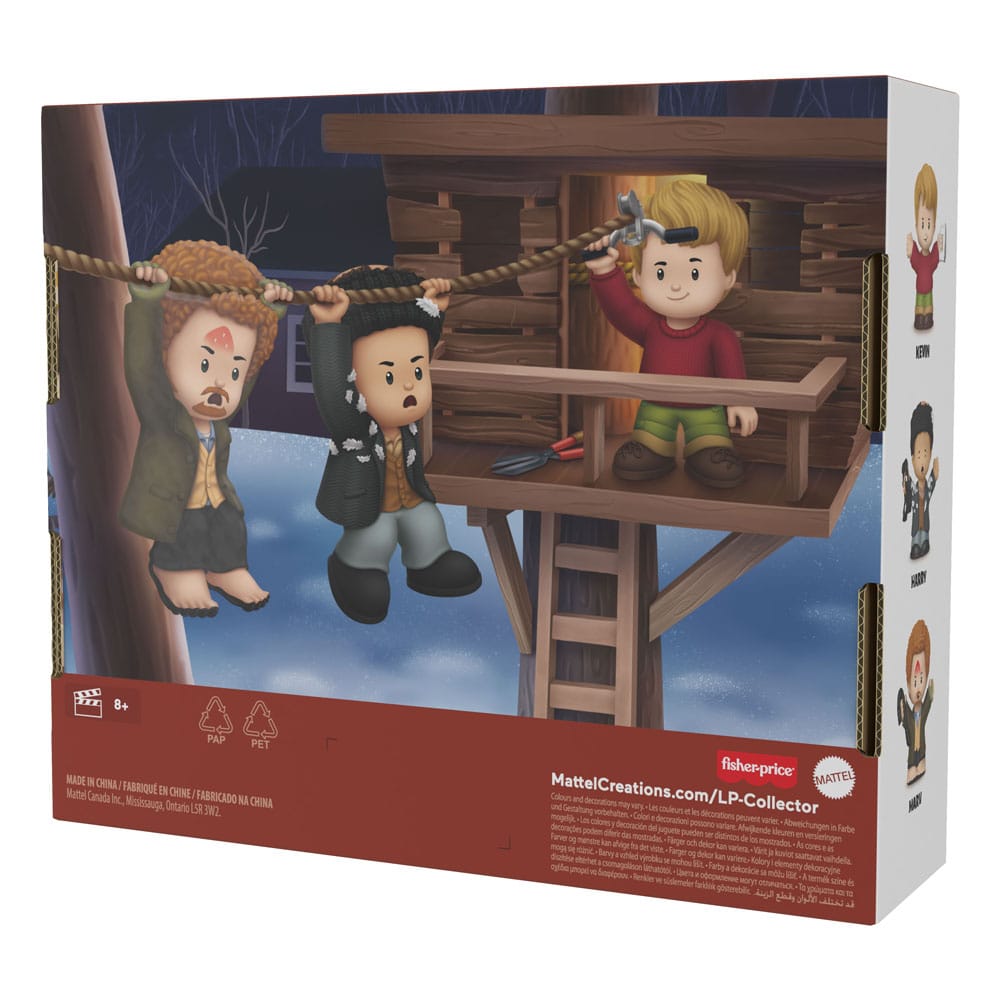 Home Alone Fisher-Price Little People Collector Mini Figures 3-Pack 7 cm