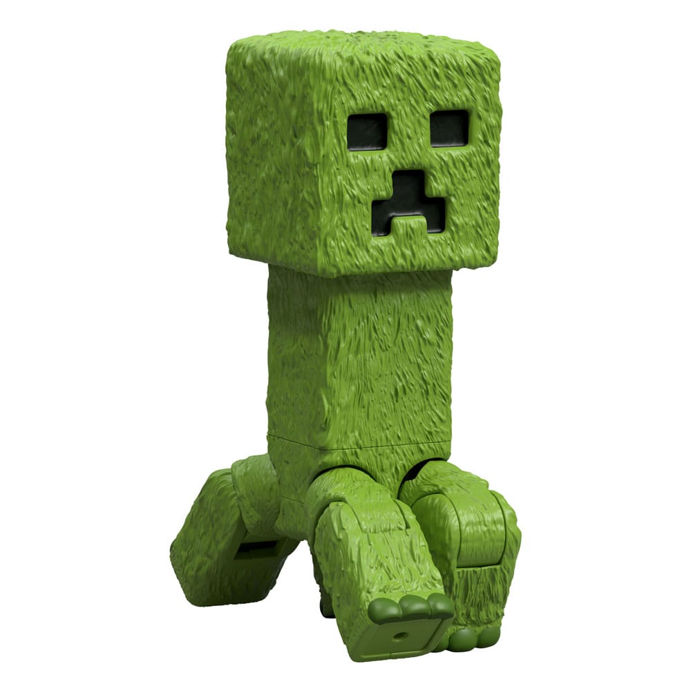 Un'action figure del film Minecraft, Creeper, 10 cm