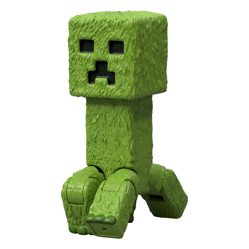 Un'action figure del film Minecraft, Creeper, 10 cm