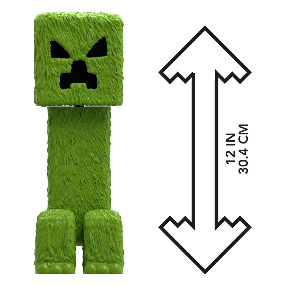 Un'action figure del film Minecraft Creeper da 30 cm