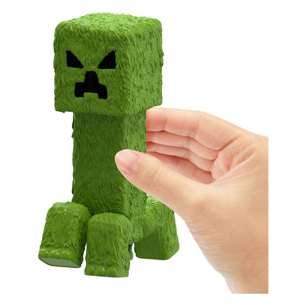 Un'action figure del film Minecraft Creeper da 30 cm