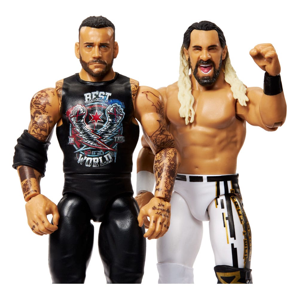 WWE Main Event Showdown Action Figures CM Punk vs Seth 