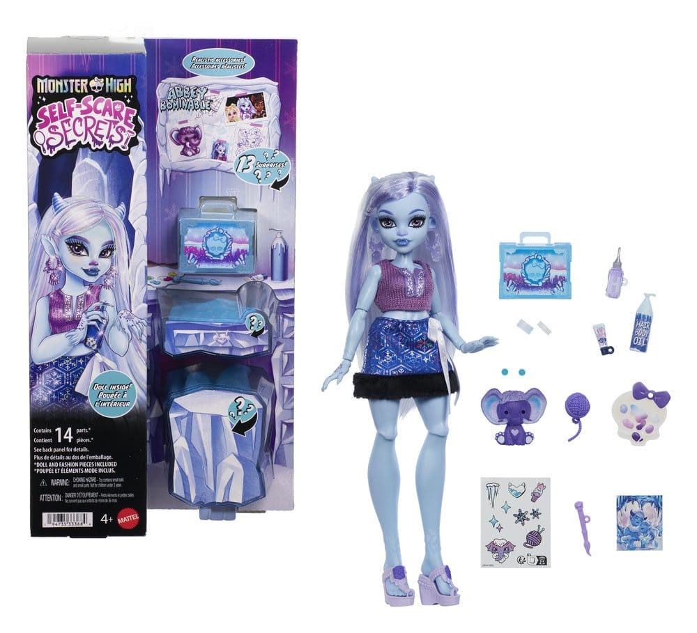 Monster High Self-Scare Secrets Doll Abbey Bominable