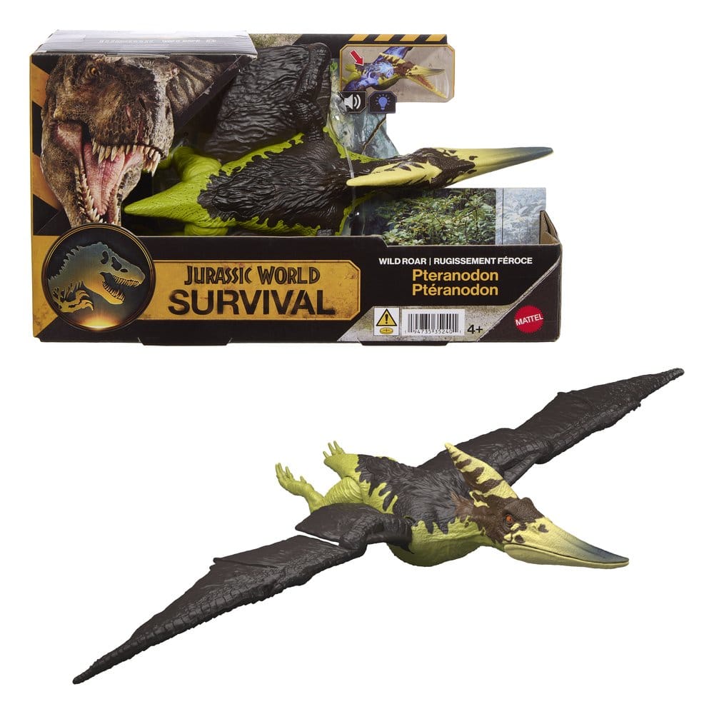 Jurassic World: Survival Action Figure Wild Roar Pteranodon
