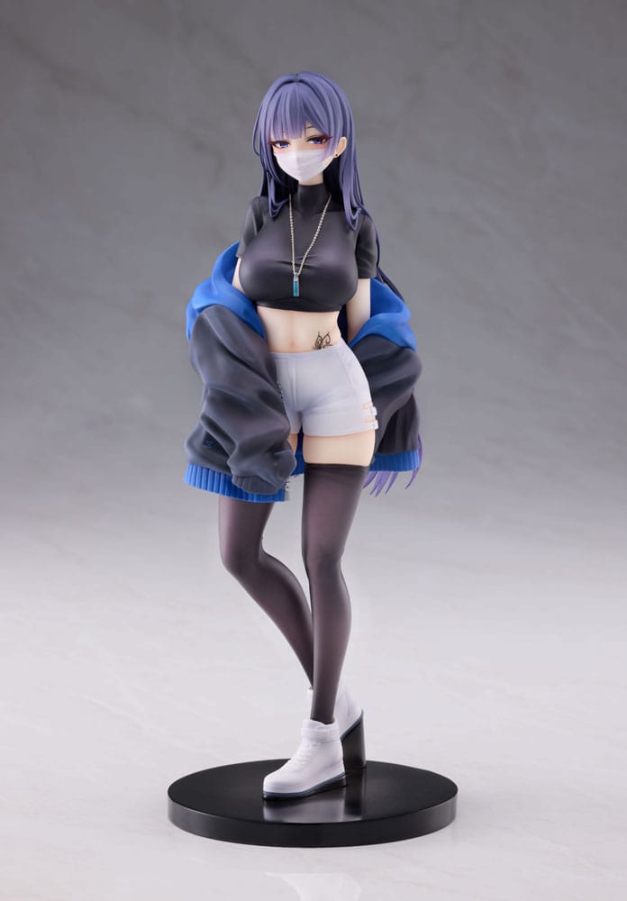 Statua in PVC originale 1/7 Mask Girl Yuna 24 cm