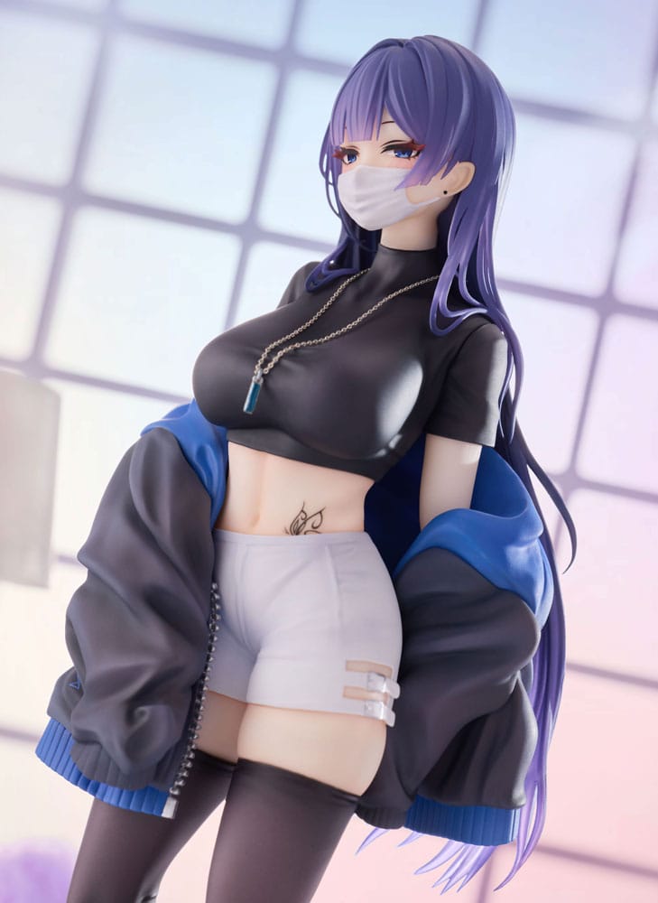 Statua in PVC originale 1/7 Mask Girl Yuna 24 cm