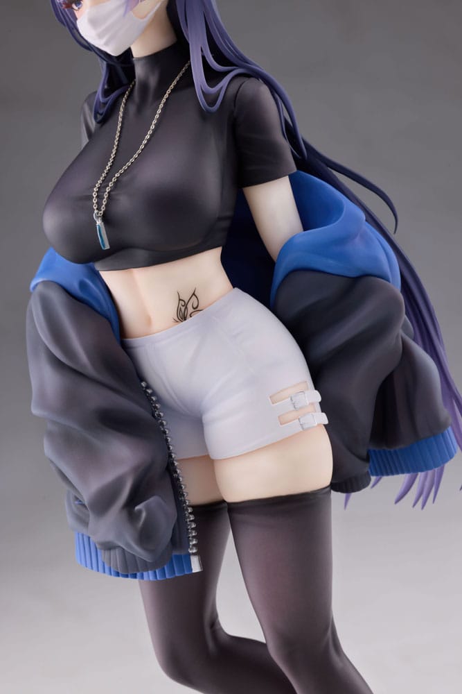 Statua in PVC originale 1/7 Mask Girl Yuna 24 cm