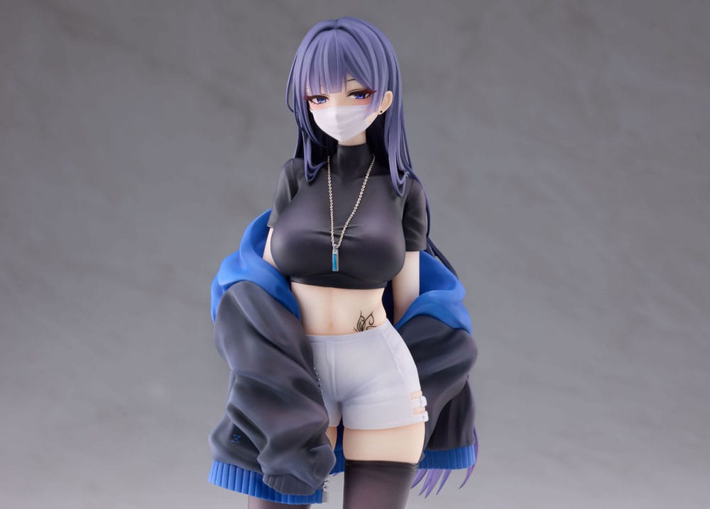 Statua in PVC originale 1/7 Mask Girl Yuna 24 cm