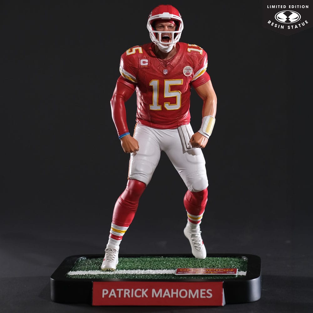 NFL Kansas City Chiefs Statue Statue 1/6 Patrick Mahomes 30 cm