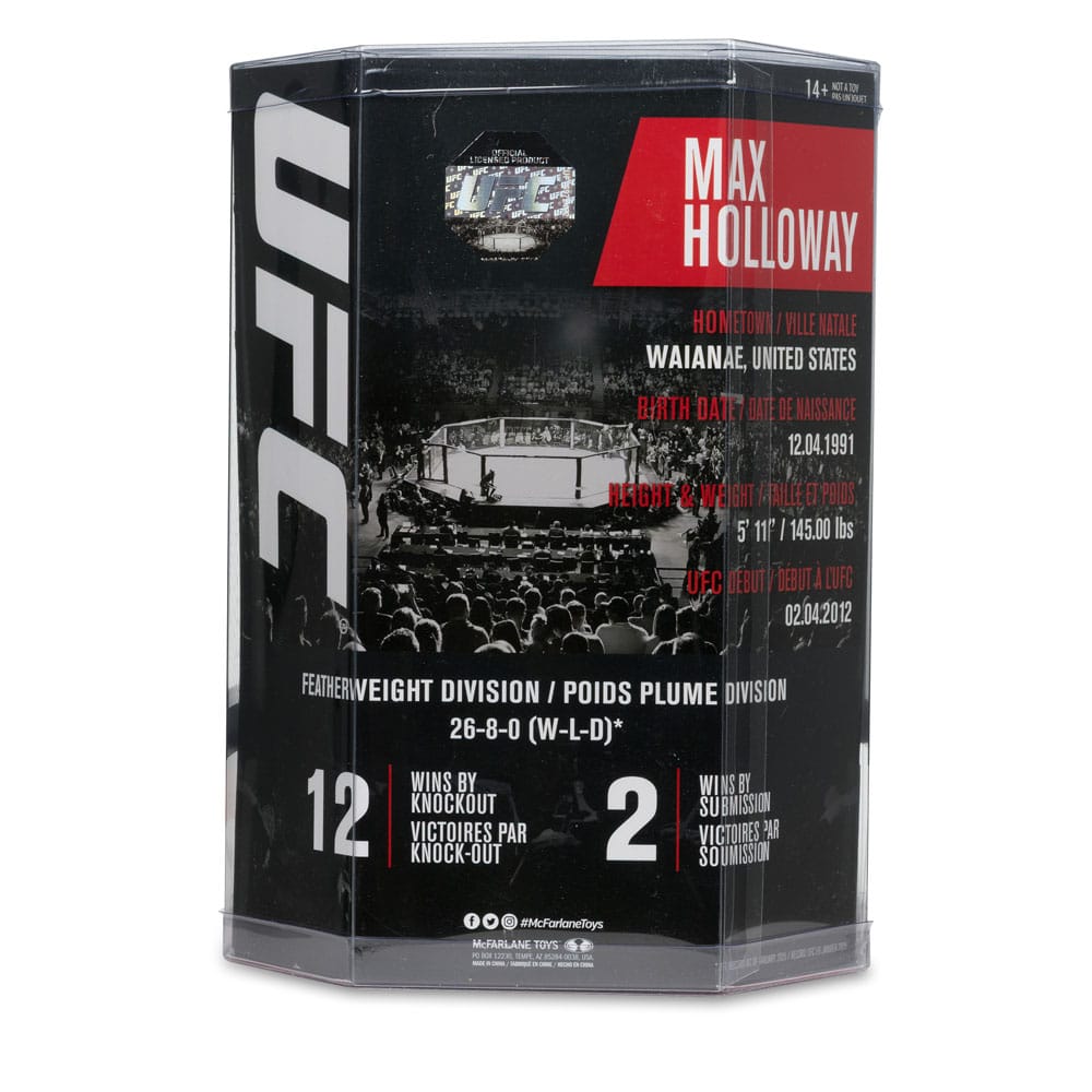 UFC Posed PVC Statue Max Holloway 18 cm