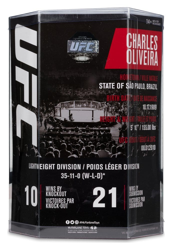 UFC Posed PVC Statue Charles Oliveira 17 cm